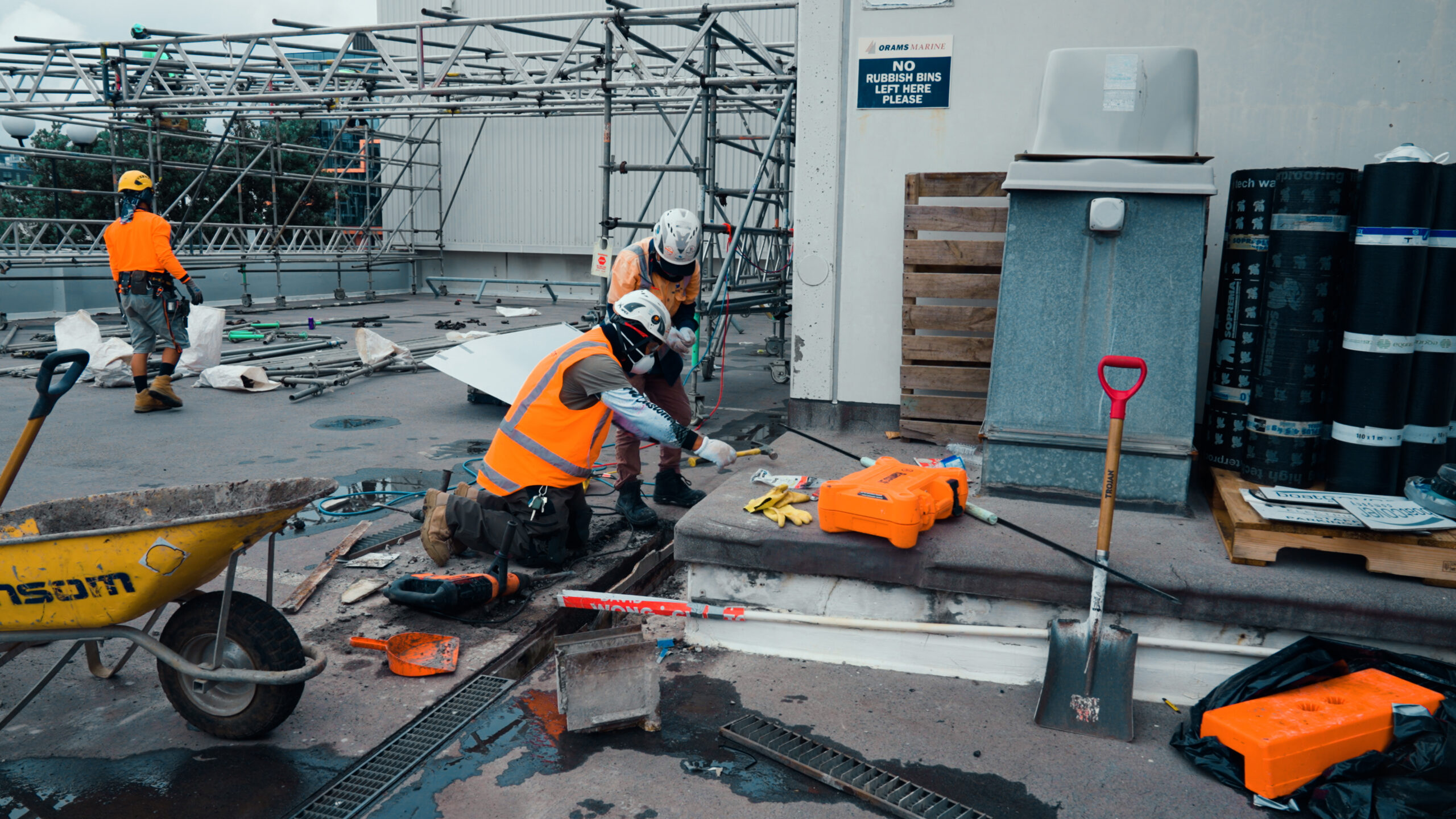 Orams Marine Facility Carpark Refurbishment – Auckland