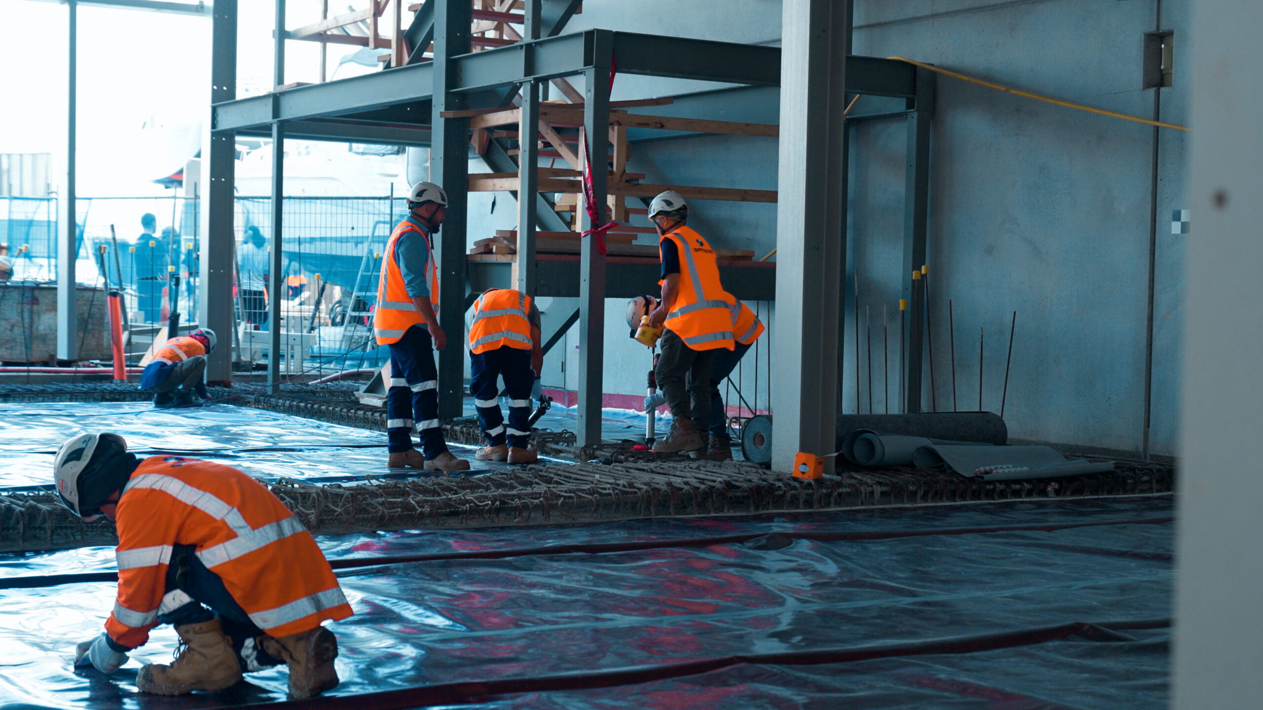 COMPREHENSIVE TANKING AND WATERPROOFING SOLUTION FOR ORAMS MARINE RETAIL DEVELOPMENT